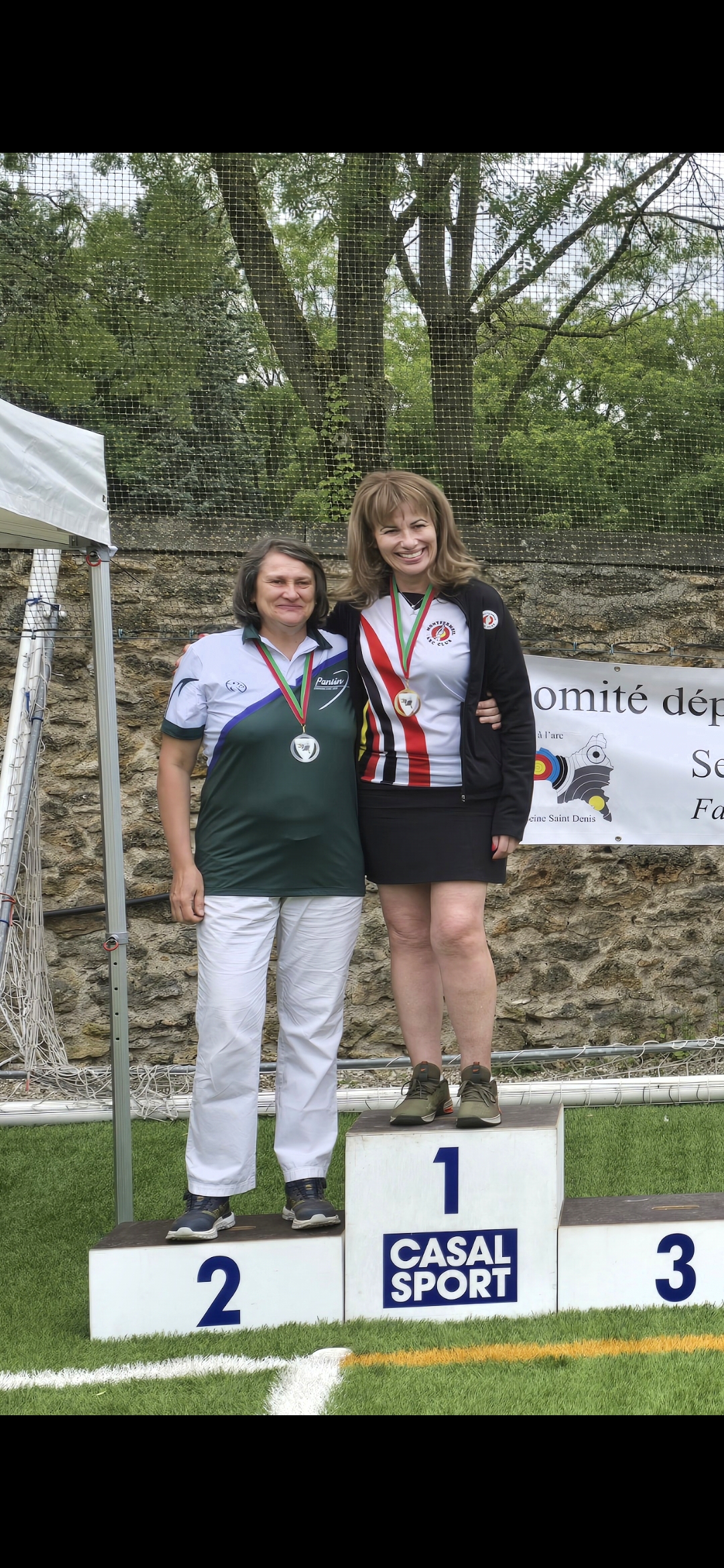 🏹 Nathalia vice-championne départementale !